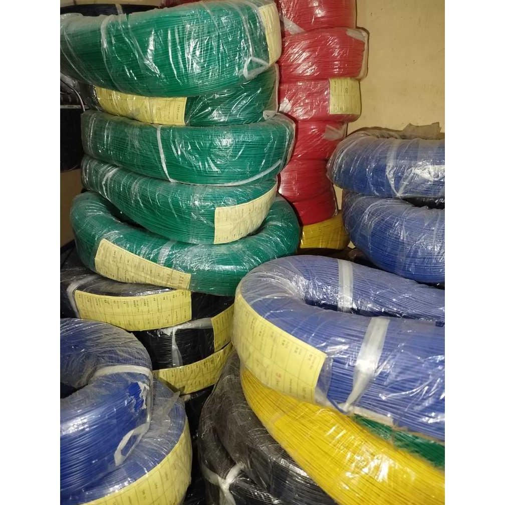 1ROLL KABEL AWG20 20AWG PER METER ECERAN AWG 20 SERABUT PUTIH TINNED AS27