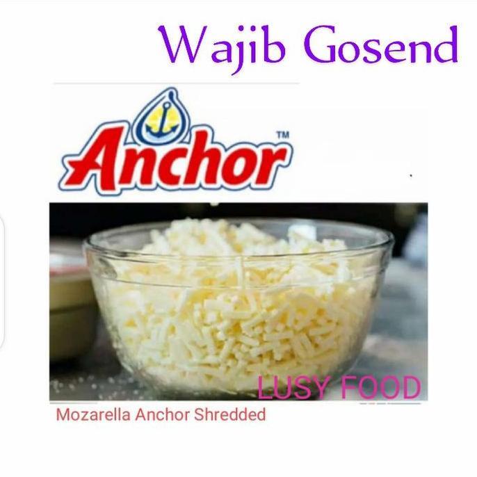 Milky- Keju Mozzarella Parut Mozarella Shredded Anchor