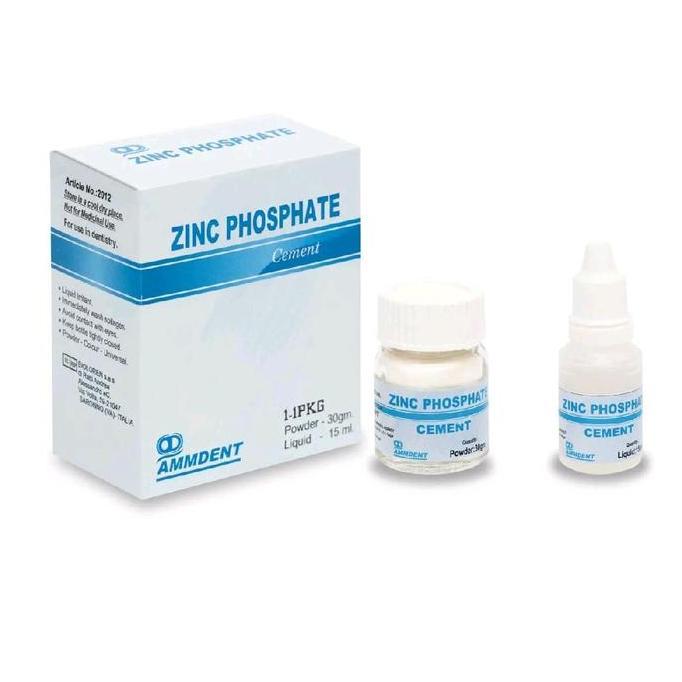 ZINC PHOSPATE CEMENT AMMDENT SERUPA GC ELITE CEMENT BAHAN DENTAL MULUT