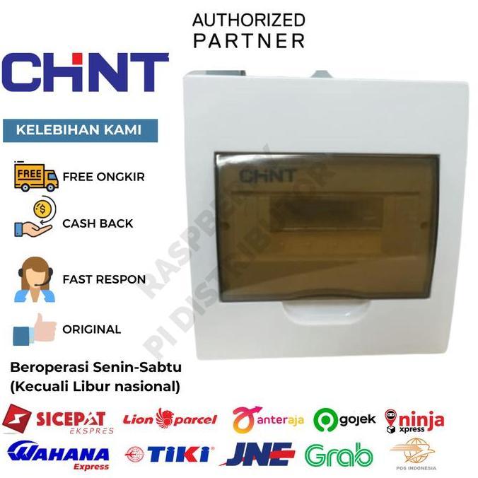 MCB BOX PANEL LISTRIK 8 WAY GROUP INBOW - CHINT RPD27