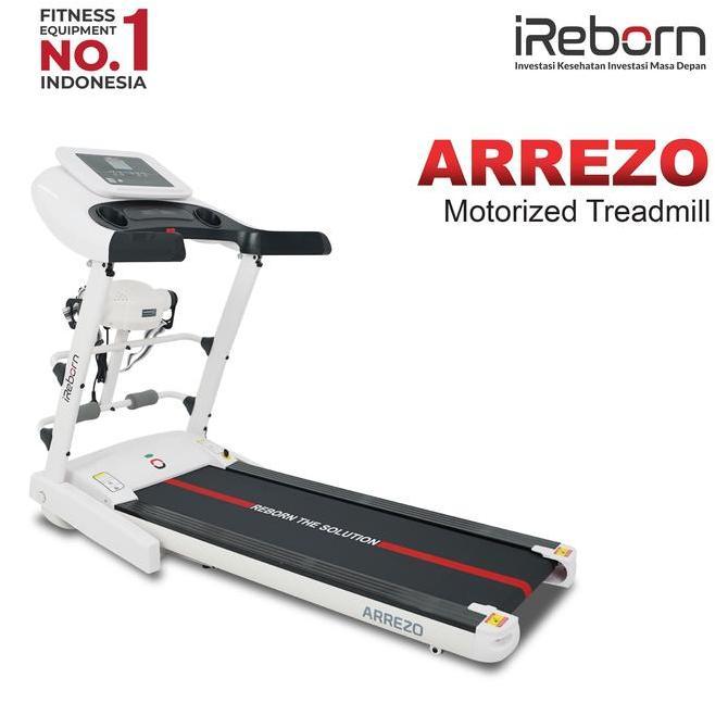 Treadmill Elektrik Ireborn Arrezo - Alat Fitness Gym Olahraga Rumahan