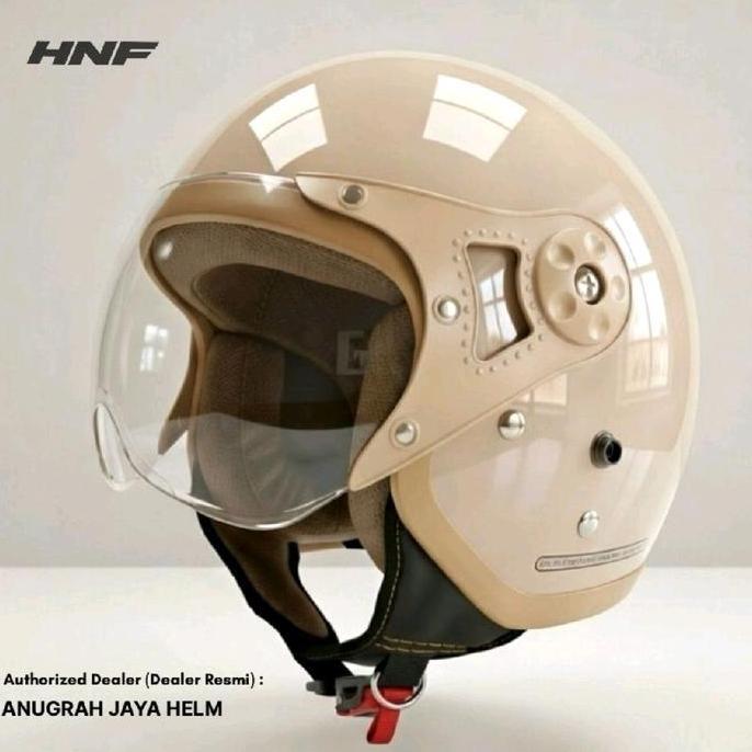 HELM BOGO HIJAB WANITA PRIA ANTI PUSING KUALITAS PREMIUM SNI -Helm motor bogo pilot staylish,modern