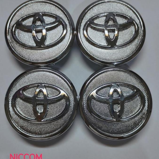 TUTUP DOP VELG TOYOTA YARUS -ALTIS - VIOS SILVER & CHROME