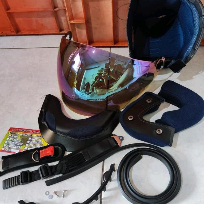 Paket Kaca Helm INK cx22 Busa helm INK Cucuk Ink Topi