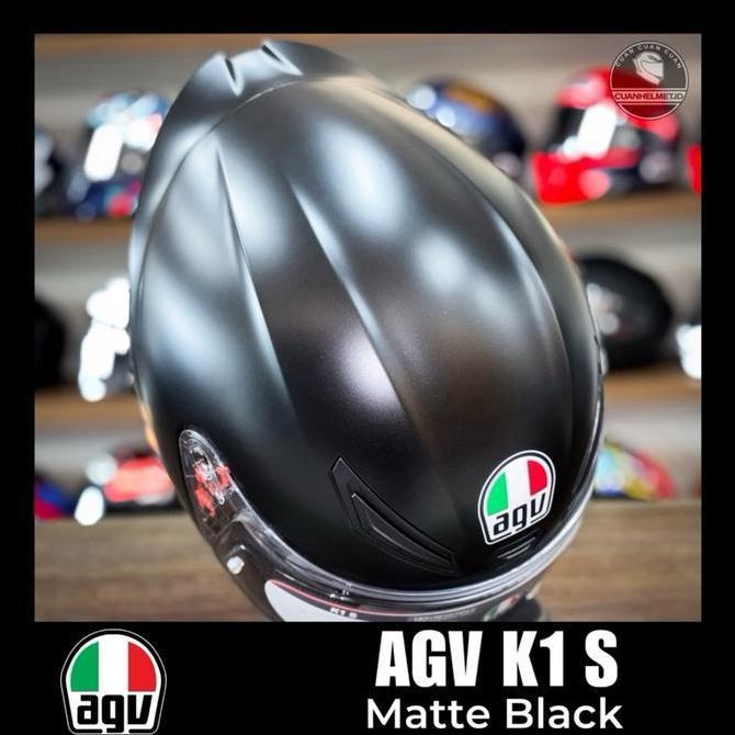 AGV K1 S MATTE BLACK ORIGINAL