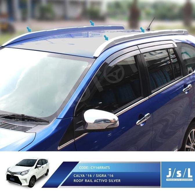 Promo Toyota Calya Roof Rail Activo/Aksesoris Eksterior Calya Diskon