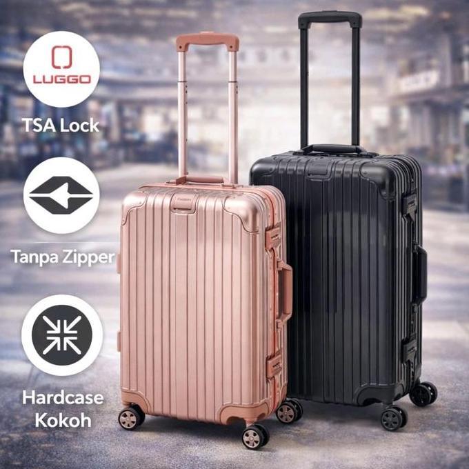Koper Kabin Travel/Luggo Pasport Koper 20 Inch standart TSA Alumunium