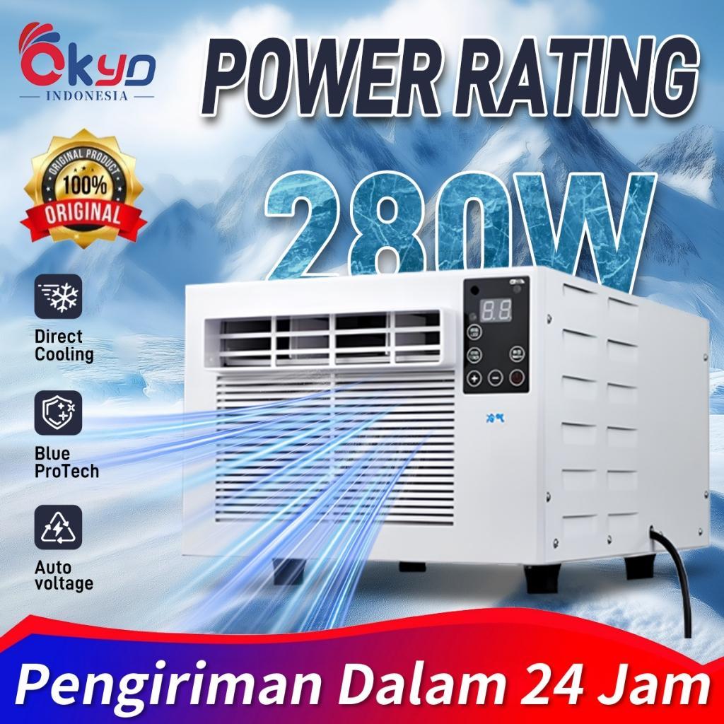 Air Conditioner /Ac 1/2 Pk 1Pk Hemat Tanpa Pipa/ Pakai Freon R32 Ac Window 1/2-1Pk/Ac Window Portabl
