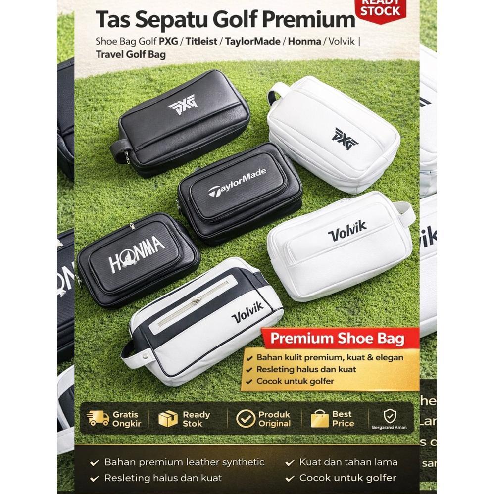 hot sale tas bola golf pouch exclusive hand bag ball golf hand bag golf