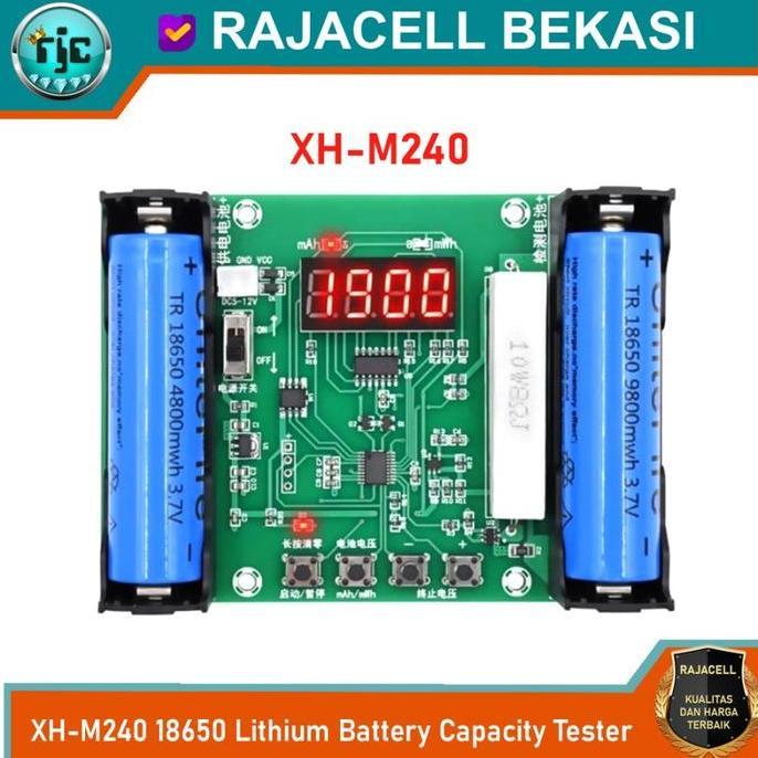 XH-M240 18650 BATTERY CAPACITY METER ALAT UKUR KAPASITAS BATERAI TEST RESTOCK