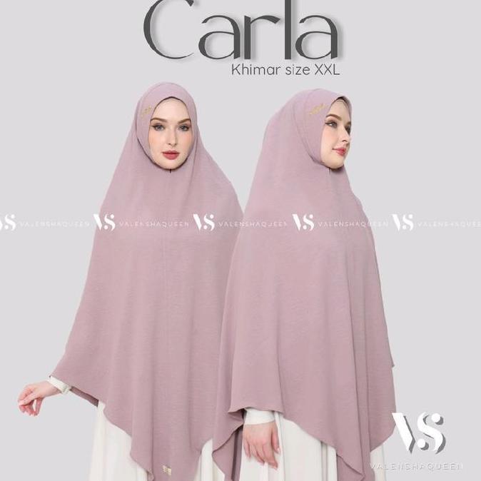 Velo- New- Valenshaqueen | Khimar Carla Xxl Crinkle Airflow By Valenshaqueen Muslim Nita Instan Syar