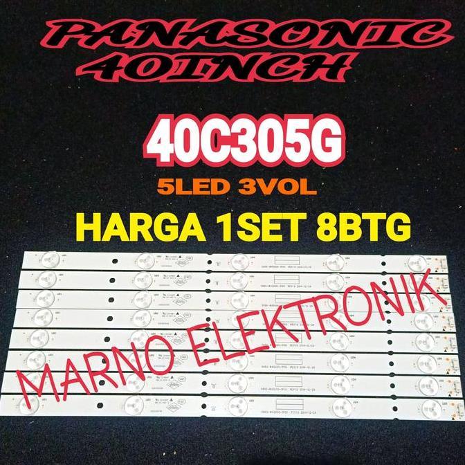 BL BACKLIGHT LED PANASONIC TH-40C305G PANASONIK TH 40C305G TH40C305G BARU