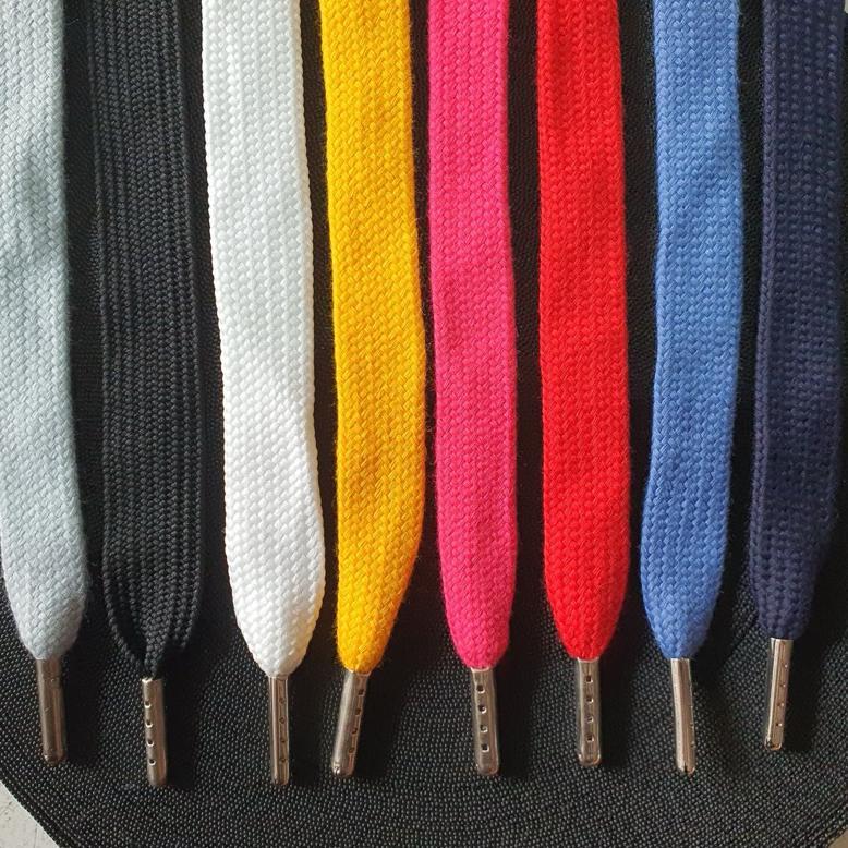 Original Tali Sepatu Gemuk/Tali Sepatu Kembung/Tali Sepatu Skateboard Ready Macam2 Warna
