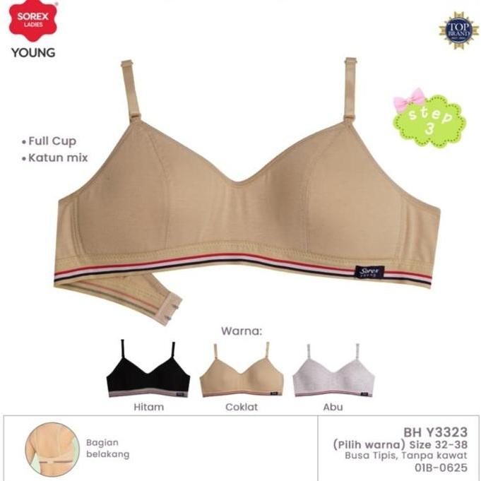 Cute- Sorex Young Bra 3323 Step 3 - Bh Remaja Kait 2