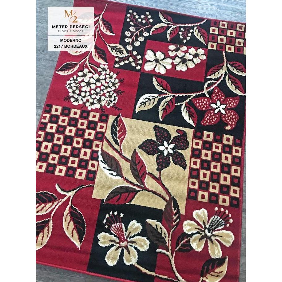 Karpet Moderno 230 x 310 cm 2217 Bordeaux