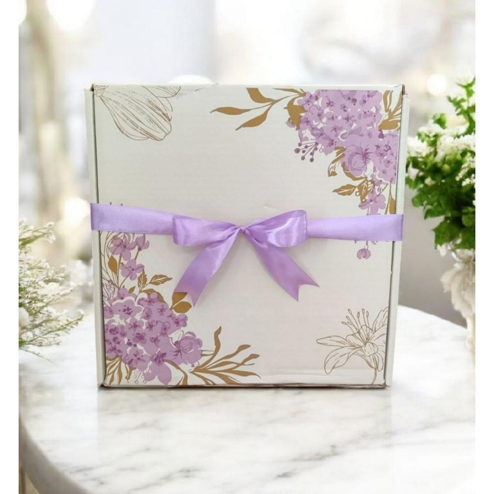 Free Ongkir Hampers Handuk Box | Hampers Handuk Pernikahan Ukuran 70X140 | Hampers Handuk Couple Wed