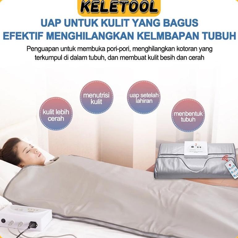 BIG PROMO 650W Sauna Blanket Alat Pelangsing Tubuh Slimming Body Selimut Sauna Pengurus Buang Lemak 