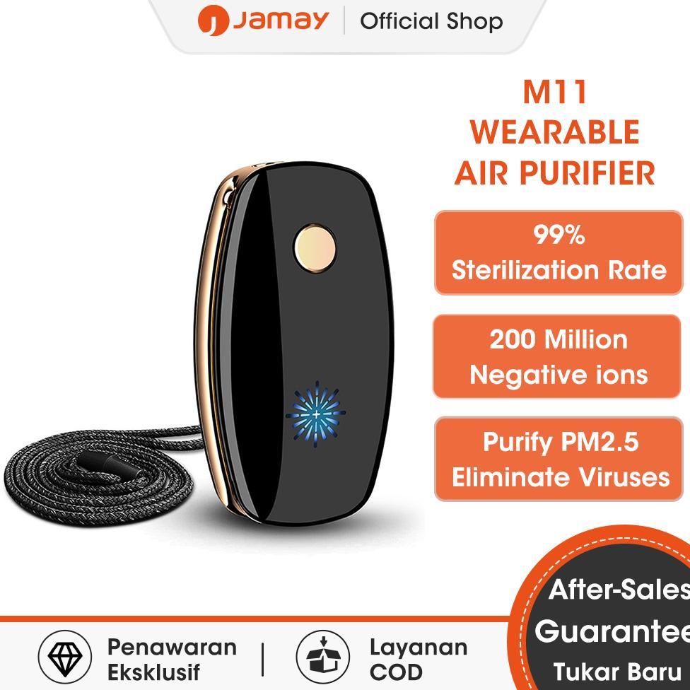 BEST DEALS Jamay Air Purifier Personal Ionizer Portable Purifier Kalung Necklace Ion Negatif Persona