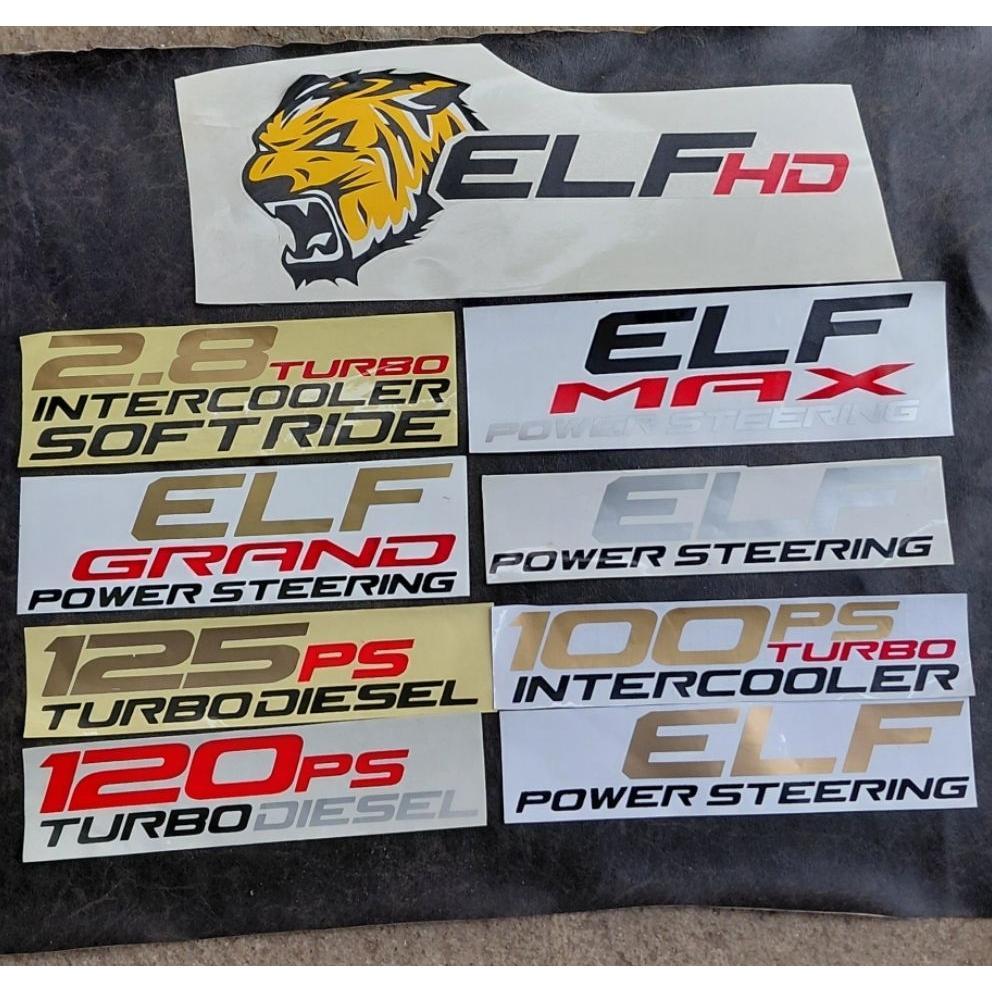 STIKER ISUZU ELF/STIKER ELF MACAN/STIKER ELF SET/STIKER ISUZU ELF 125 HD STIKER ELF 100PS