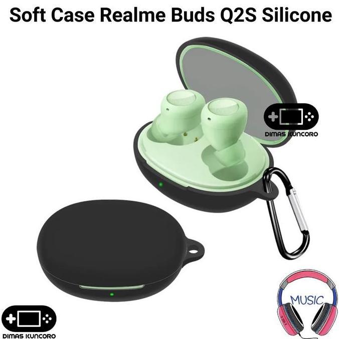 Soft Case Realme Buds Q2S silicone silikon cover tws casing shell