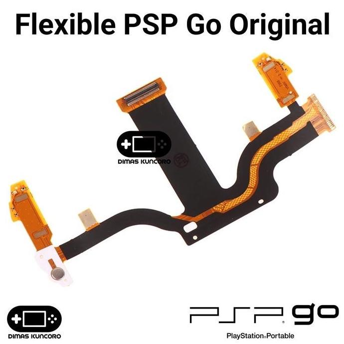 Flexible PSP Go Original flexibel cable slider layar lcd ori psp go