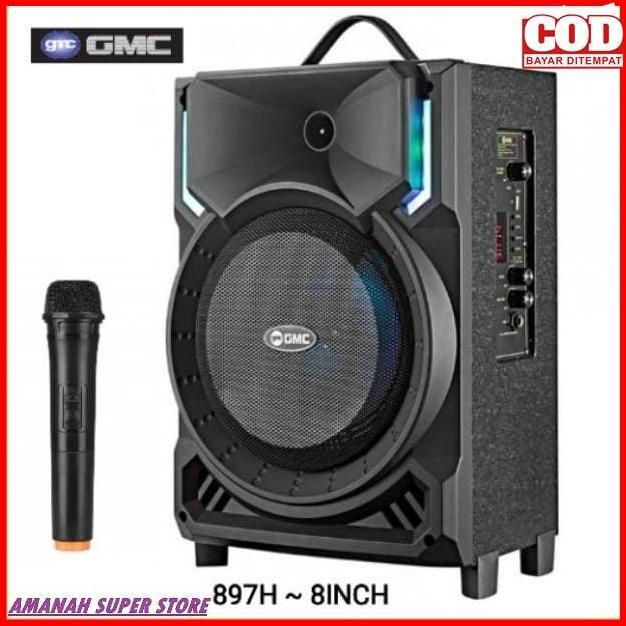 GMC 897H Speaker Portable karaoke