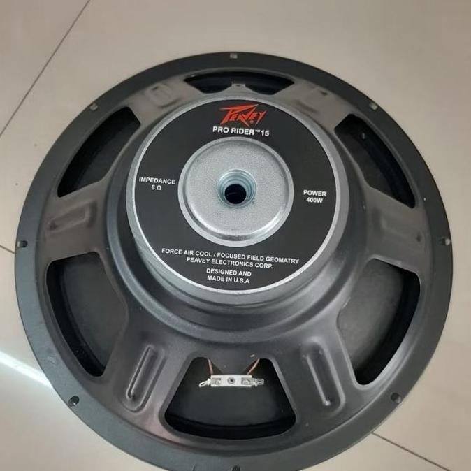 Speaker komponen peavey 15 inch 400 watt pro rider 15/400