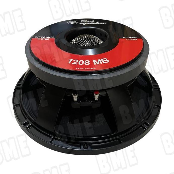 SPEAKER KOMPONEN BLACKSPIDER 1208MB / BLACK SPIDER 1208 MB ORIGINAL