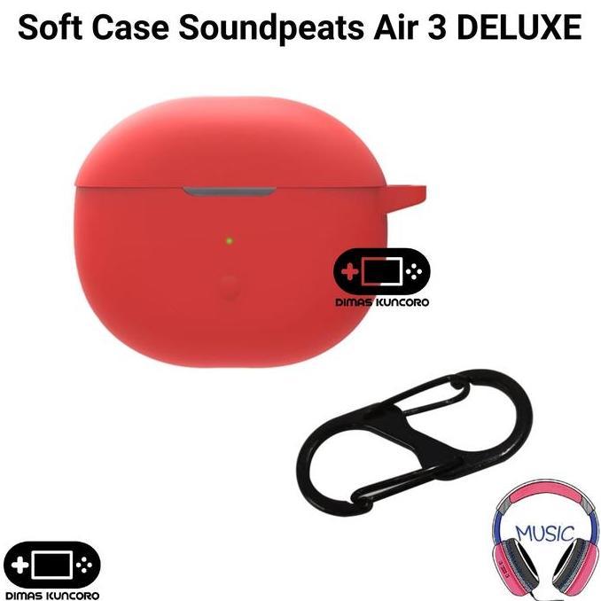 Soft Case Soundpeats Air 3 DELUXE silicone silikon air3 cover casing