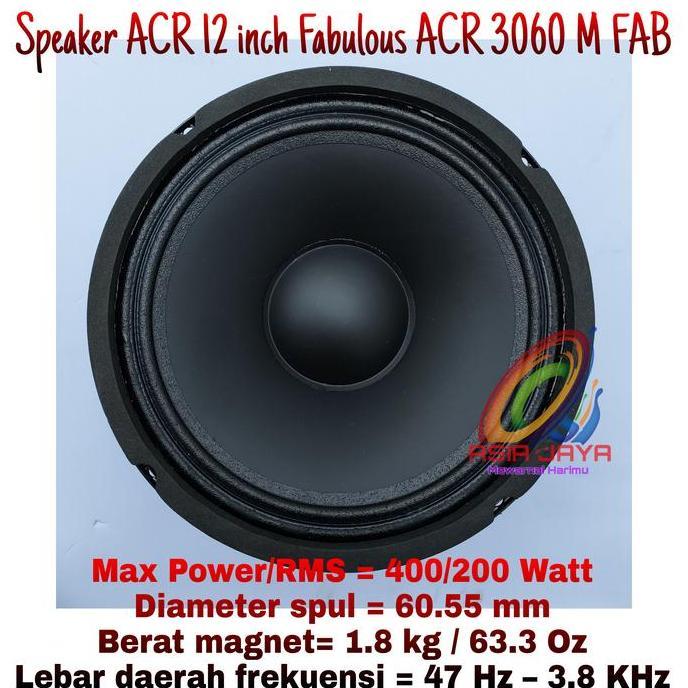 ACR 12 INCH 3060 M FABULOUS ARRAY Speaker