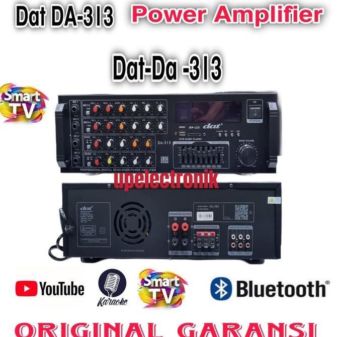 Power Mixer DAT DA-313 Power Amplifier Karaoke Professional Bluetooth
