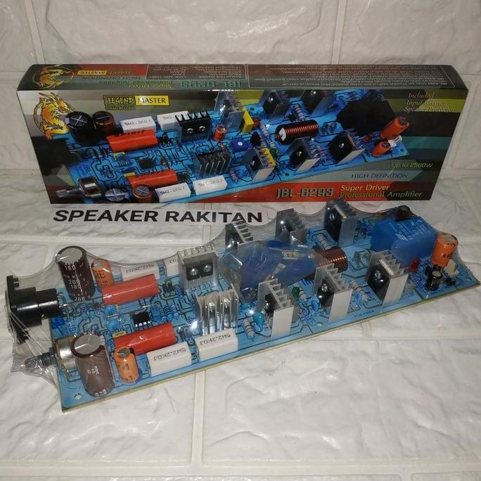 Kit Driver supper power amplifier JBL-6293 .2500watt mono