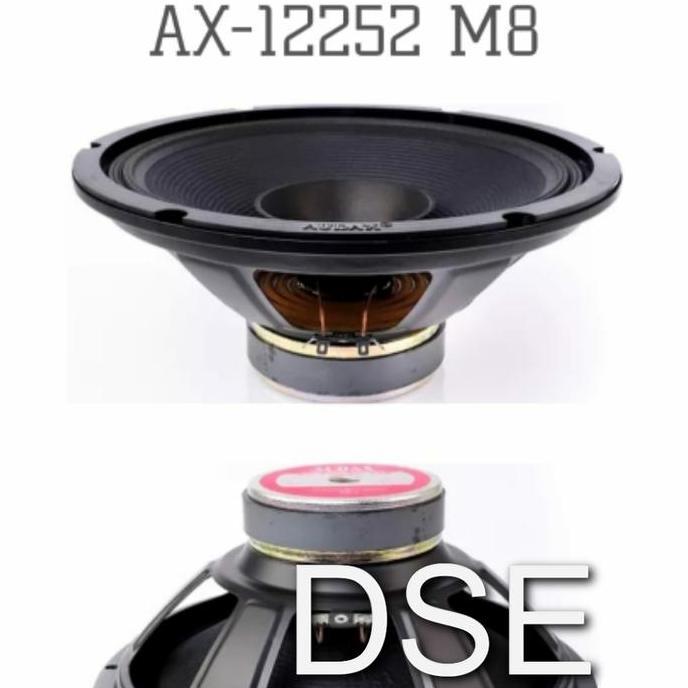 speaker audax 12 inch full range 12252 M8 500W