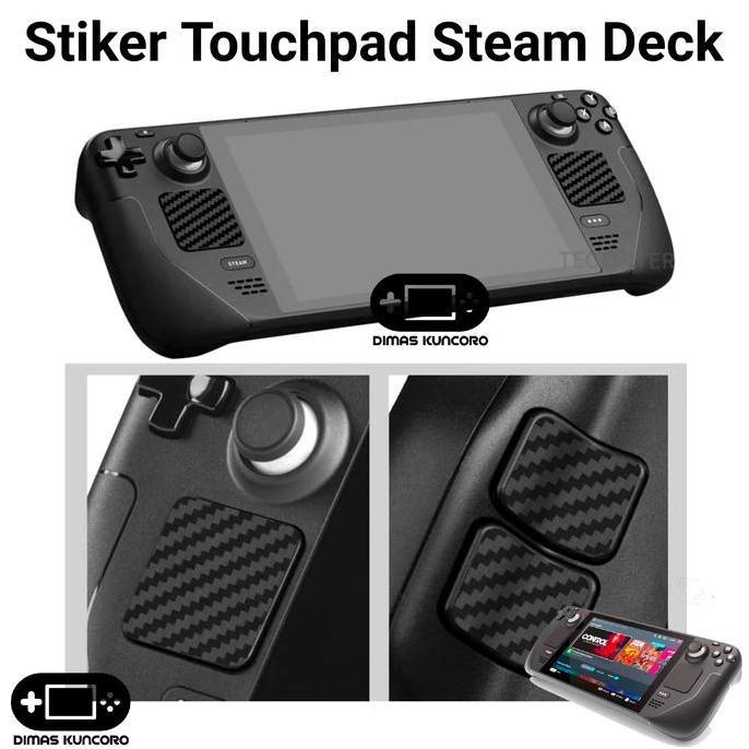 Stiker Touchpad Steam DECK stiker cover protector touch pad track steam deck lcd oled
