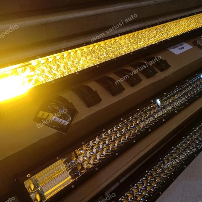 lampu Led Bar-Lht bar offroad 105cm 2 warna kuning -putih strobo
