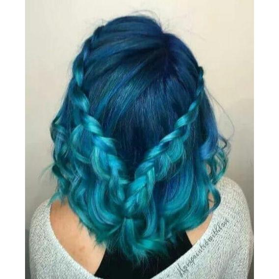 Hair- Colore Fresco - Perna Rambut Cat Rambut Biru Hijau Tosca