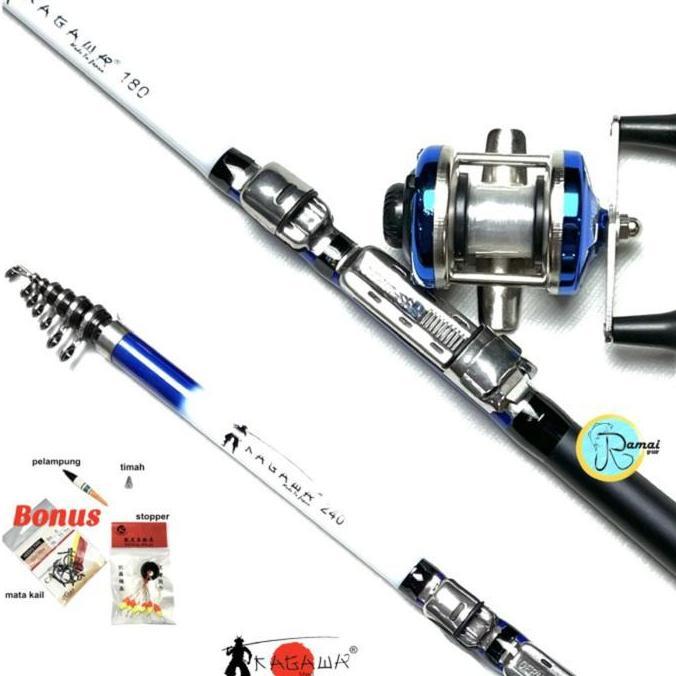 SET KOLONG TEGEK PANCING  SIAP PAKAI REEL CASTING