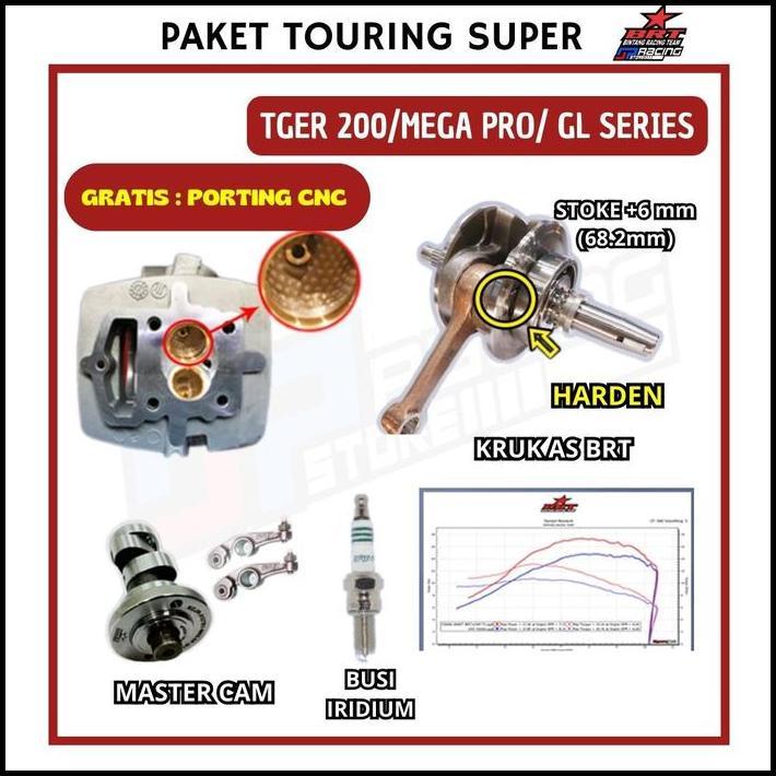 Originial BRT PAKET TOURING 7 TIGER 200