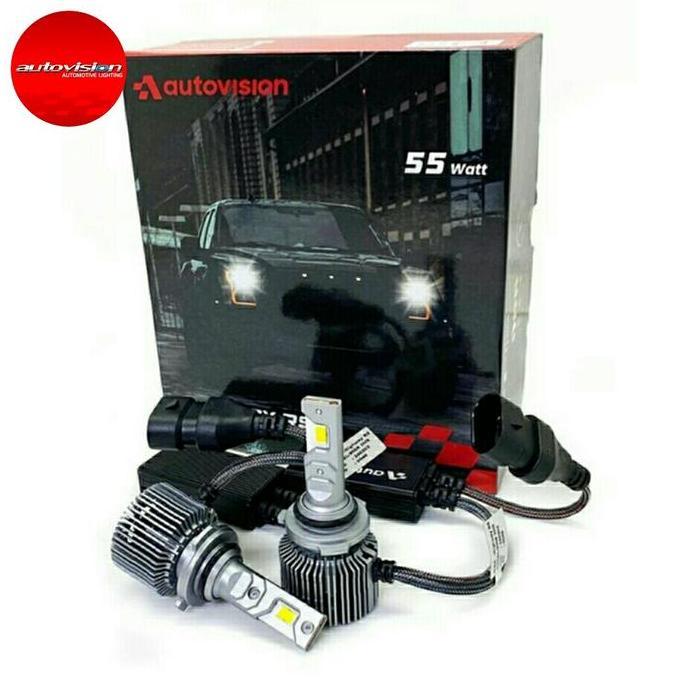 Led Autovision H8/H11/H16 3 Warna 55 Watt