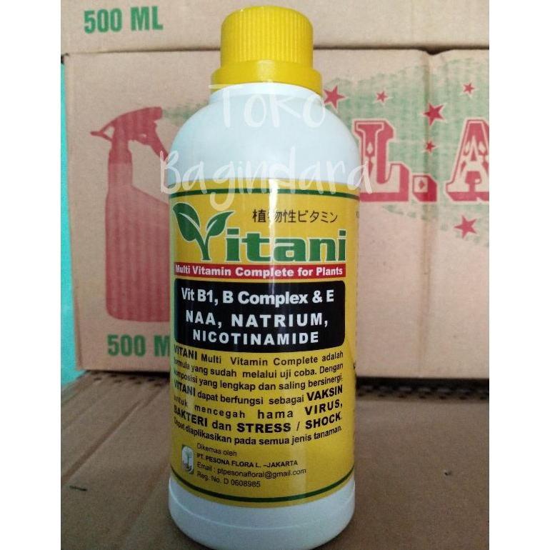 Pupuk Vitani 500ML Multivitamin B1, B Complex dan E Untuk Tanaman