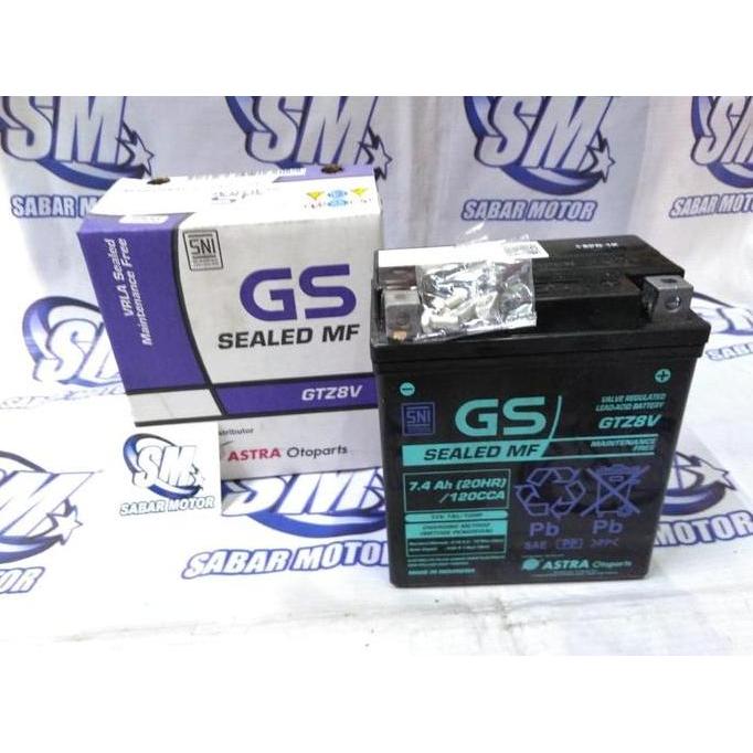 Promo Accu GS GTZ8V aki r25 accu R25 accu mt25 aki Mt25 GS ASTRA Original Diskon