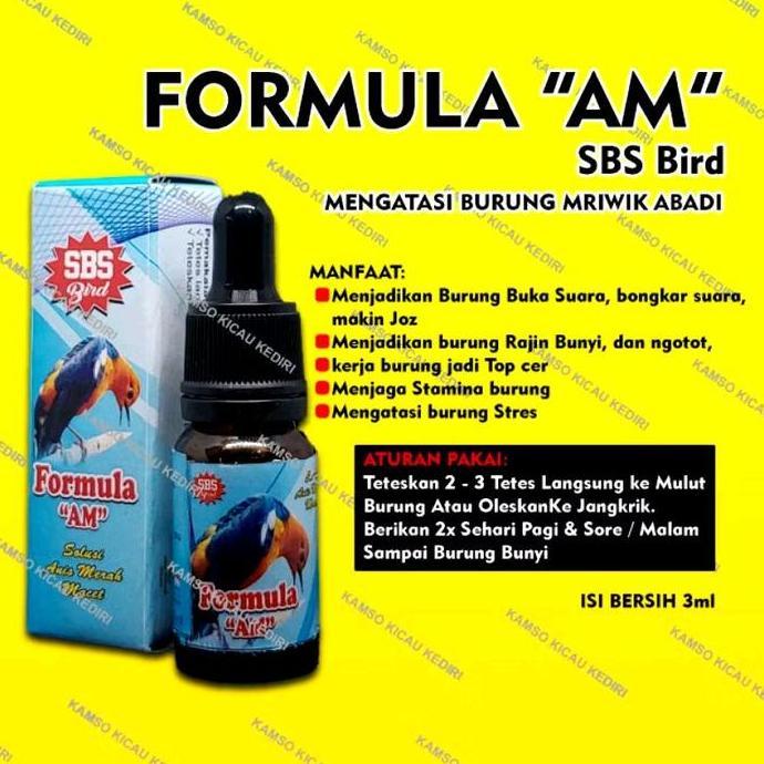 Dufawashop1 - FORMULA AM + SBS + VITAMIN ANIS MERAH MACET + ATASI ANIS MERAH MACET + VITAMIN BURUNG 