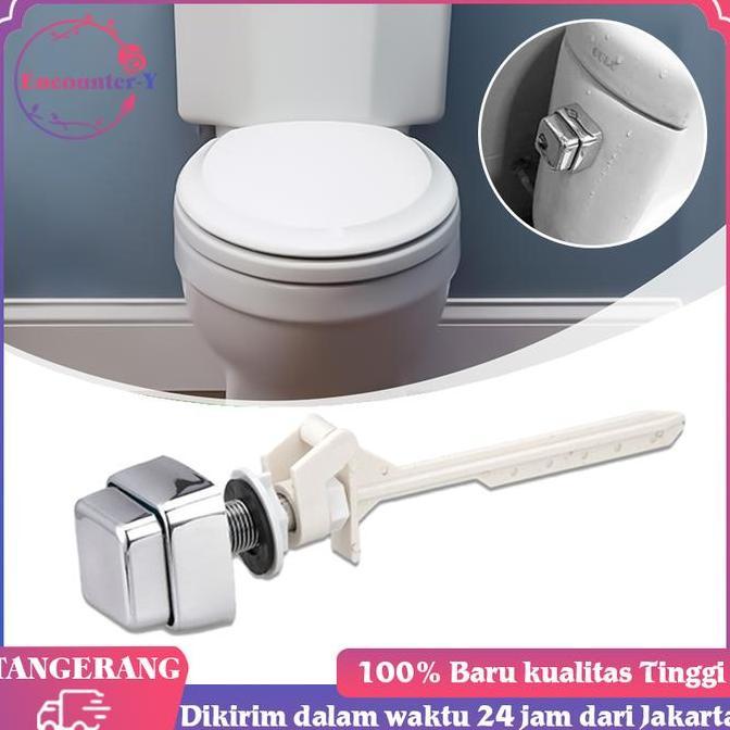 HATSUD Tombol Samping Closet Duduk Universal Tombol Closet Tombol Kloset Duduk Tombol Flush Pencetan