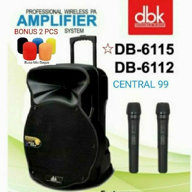 Speaker wireless 15 inch dbk DB -6115
