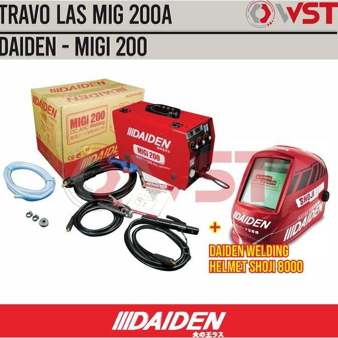 HARGA DISC - Trafo Las MIG Daiden MIGI200 / MIG 200 / MIGI 200 / MIG200 Tanpa Gas