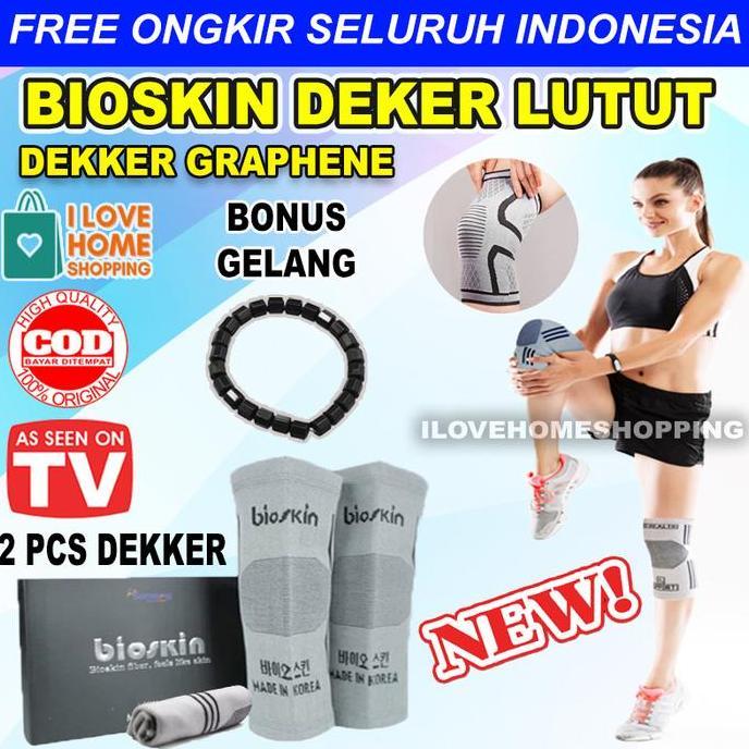 BIOSKIN DEKER LUTUT - BIO SKIN GRAPHENE DEKKER BONUS GELANG UKURAN S M L XL TERSEDIA 100% AS SEEN ON