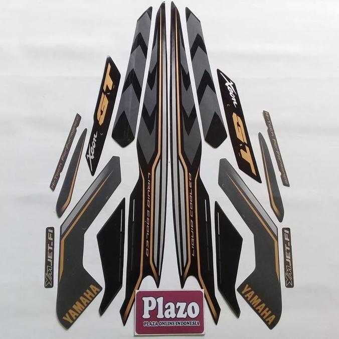 stiker striping body motor xeon gt 2015 hitam