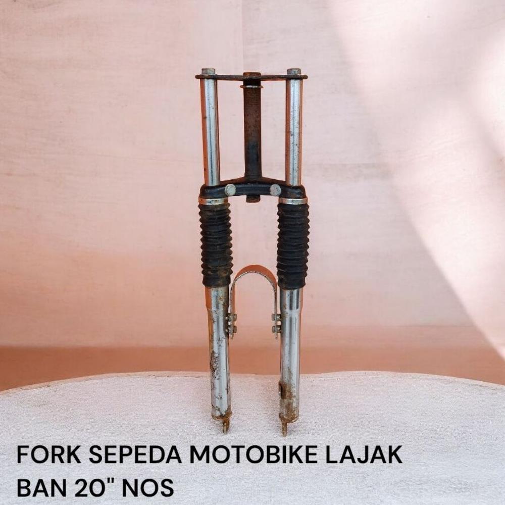 Fork Suspensi Sepeda BMX LAJAK MOTOBIKE BAN 20" NOS SIMPANAN TOKO