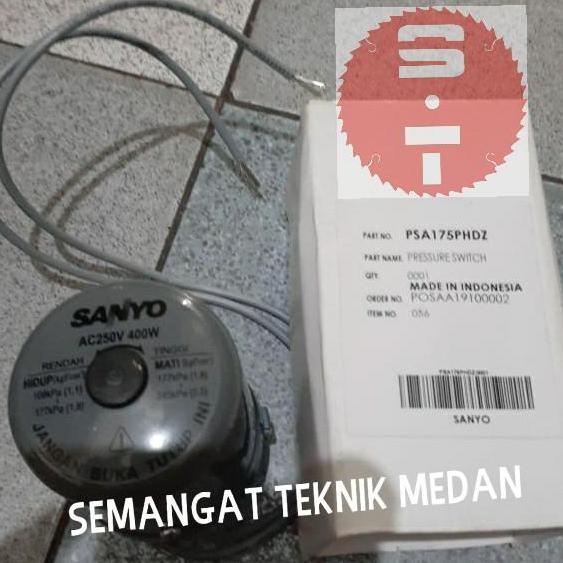 PRESSURE SWITCH OTOMATIS OTOMAT POMPA AIR SANYO PH 137 PH 150 ASLI