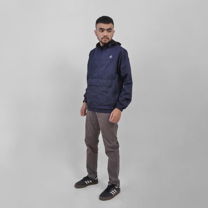 Hombre- New- Brey Jaket Pria Cagoule Parasut Maze Jacket